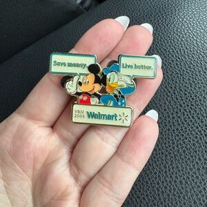 Disney Gold and Black Pin Backing